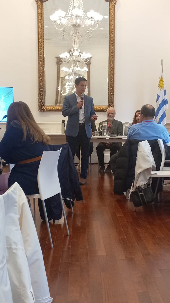 spider_HEU's tweet image. 🚀 Cristian Patiño from @CEDIAec  represented SPIDER at AECID&apos;s Open Science forum in Montevideo! He highlighted our work enhancing EU-LAC digital cooperation through BELLA network. Proud to bridge digital dialogue &amp;amp; implementation, advancing EU-LAC human-centred transformation.