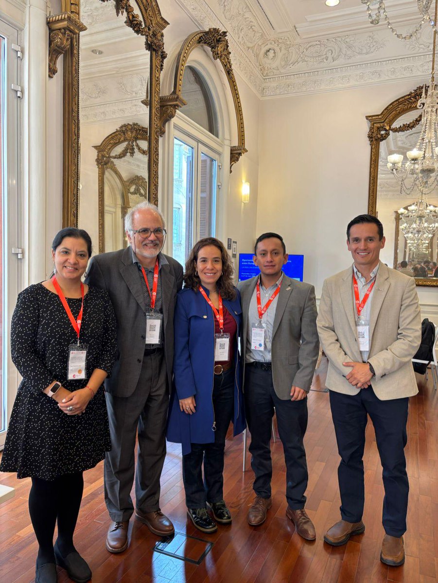 spider_HEU's tweet image. 🚀 Cristian Patiño from @CEDIAec  represented SPIDER at AECID&apos;s Open Science forum in Montevideo! He highlighted our work enhancing EU-LAC digital cooperation through BELLA network. Proud to bridge digital dialogue &amp;amp; implementation, advancing EU-LAC human-centred transformation.