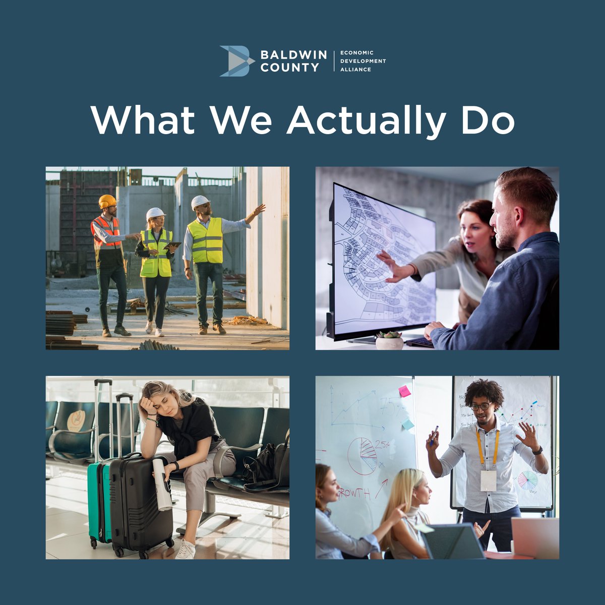 We don’t just sit in meetings and cut ribbons — we move the needle. BCEDA helps Baldwin County grow stronger through quality jobs, partnerships, and a whole lot of behind-the-scenes hustle.

#EconomicDevelopmentWeek #EconDevWeek #Growth #EconomicDevelopment #Strategy