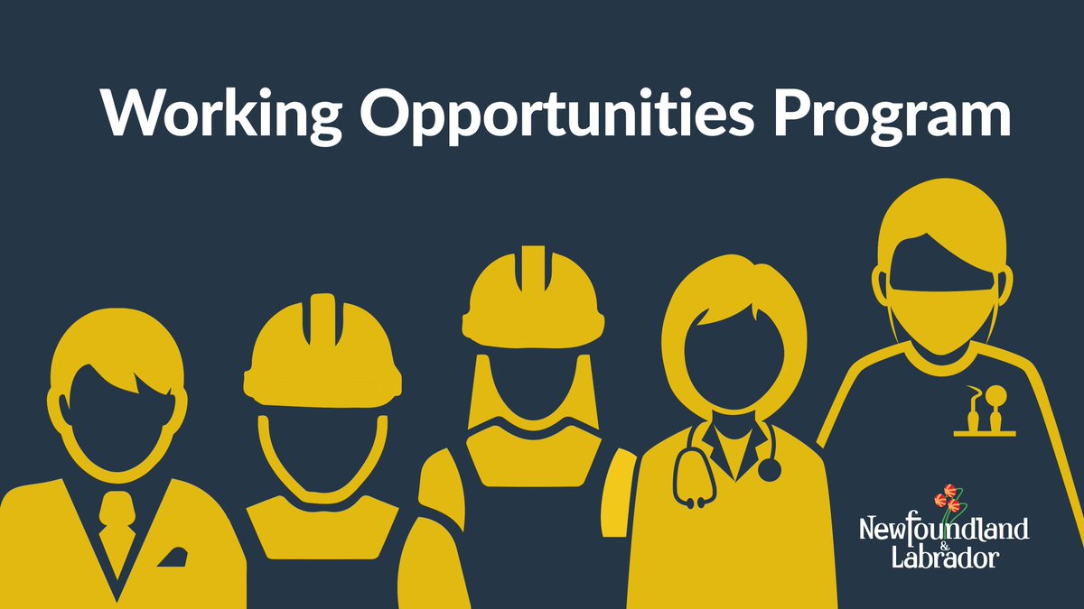 Looking to retrain or upskill? 

The Working Opportunities Program provides financial support for eligible individuals pursuing full-time post-secondary training in NL.

Support includes:
✅ Tuition
✅ Living costs
✅ Childcare

Apply now: gov.nl.ca/ipgs/training-…
