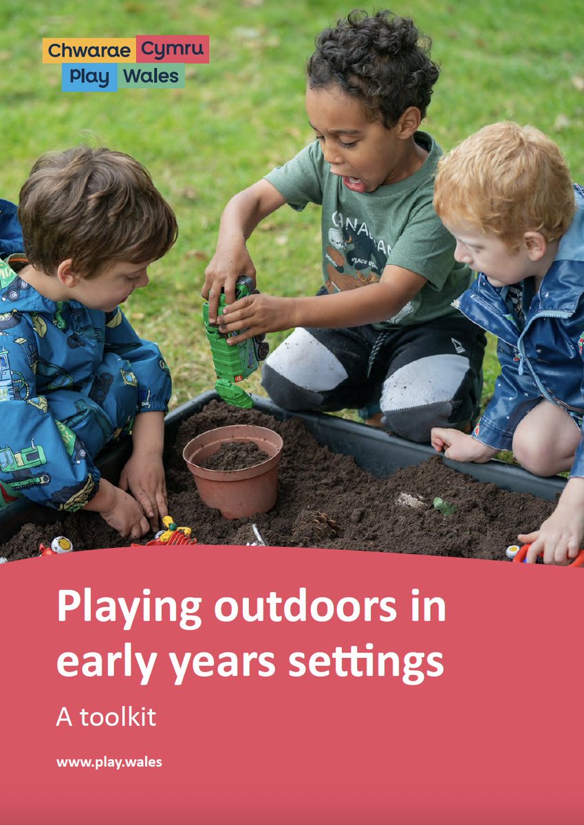 Happy #ChildmindingWeek25 (10-16 May)

#Childminders have a key role in providing babies, toddlers and young children with opportunities to #play outdoors. 

We have developed this toolkit full of info and guidance to support you and enhance your CPD:
play.wales/publications_c…