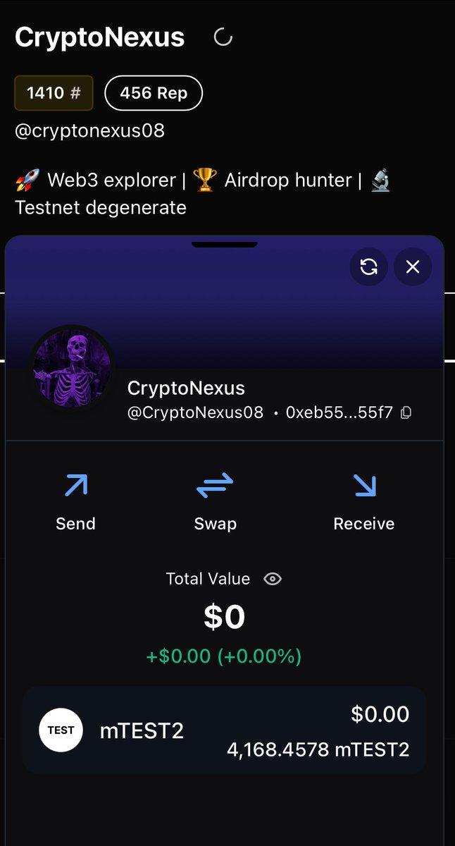 🧪 <a href="/GiveRep/">GiveRep</a> Testnet Rüzgarı Devam Ediyor!
Cüzdanlara mTEST2 tokenleri düşmeye başladı! 💸
👇
Benim cüzdana 4,168.45 mTEST2 geldi, sizde durumlar nasıl?
Yorumlara ne kadar geldiğini yazın! 👇
Ayrıca fikirlerinizi de merak ediyorum:
💬 Süreç nasıl gidiyor?
🔥 Beklentiniz ne
