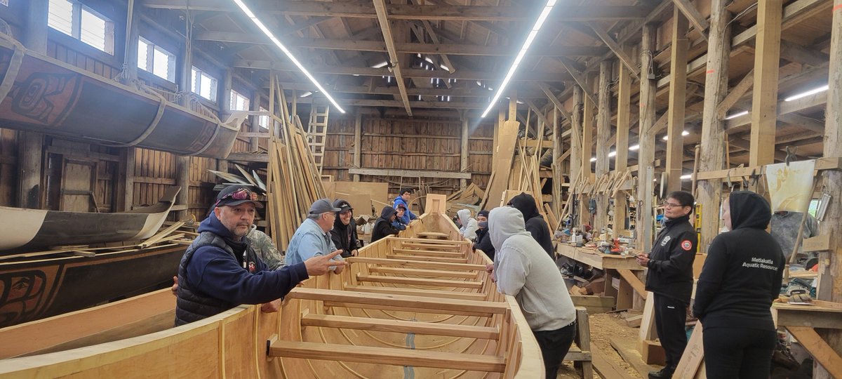 CFNGBI's tweet image. Amazing week on Haida Gwaii for the 2025 CSN Annual Gathering and great to see all the #CoastalGuardians.
Haawa to the Haida Elders, leaders, community members and stewards who made us feel so welcome.
#IndigenousStewardship #GreatBearRainforest #GreatBearSea