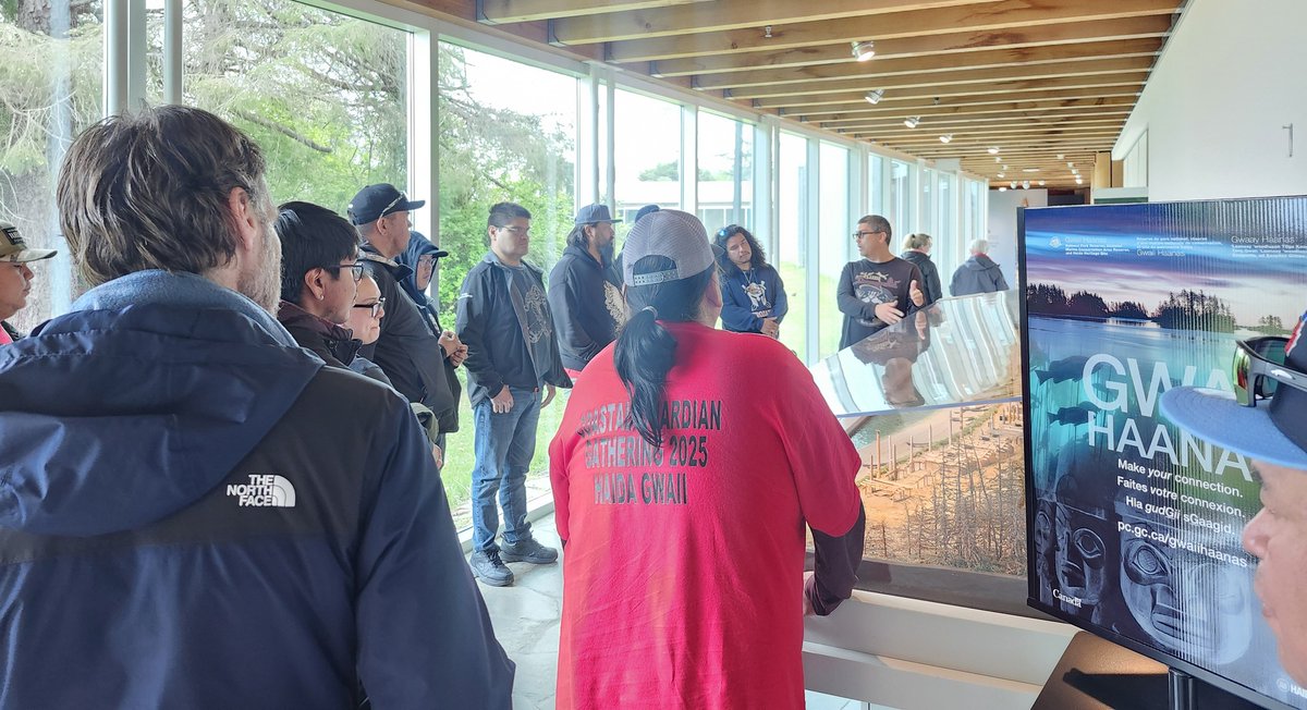 CFNGBI's tweet image. Amazing week on Haida Gwaii for the 2025 CSN Annual Gathering and great to see all the #CoastalGuardians.
Haawa to the Haida Elders, leaders, community members and stewards who made us feel so welcome.
#IndigenousStewardship #GreatBearRainforest #GreatBearSea
