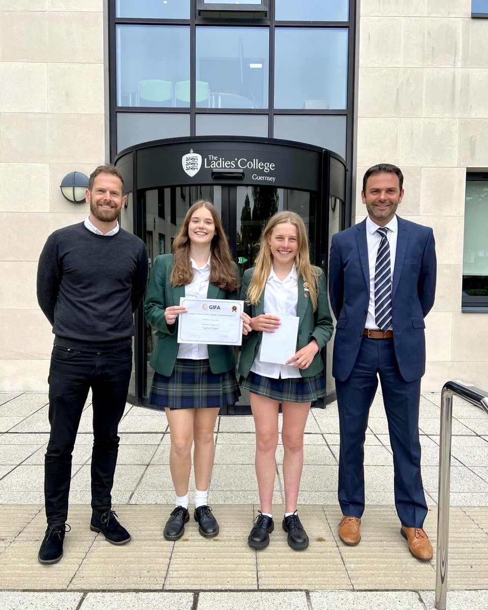 Congrats to Year 10 students Amelie and Amelia for winning 1st place in the 2024/25 GIFA Investment Challenge for Years 10-11! As Team Tyche, they grew a £1M portfolio by 31.44% in six months. Amazing job! Thanks to GIFA, Rocq Capital, and Mr. Forshaw for their support. #TLCgsy