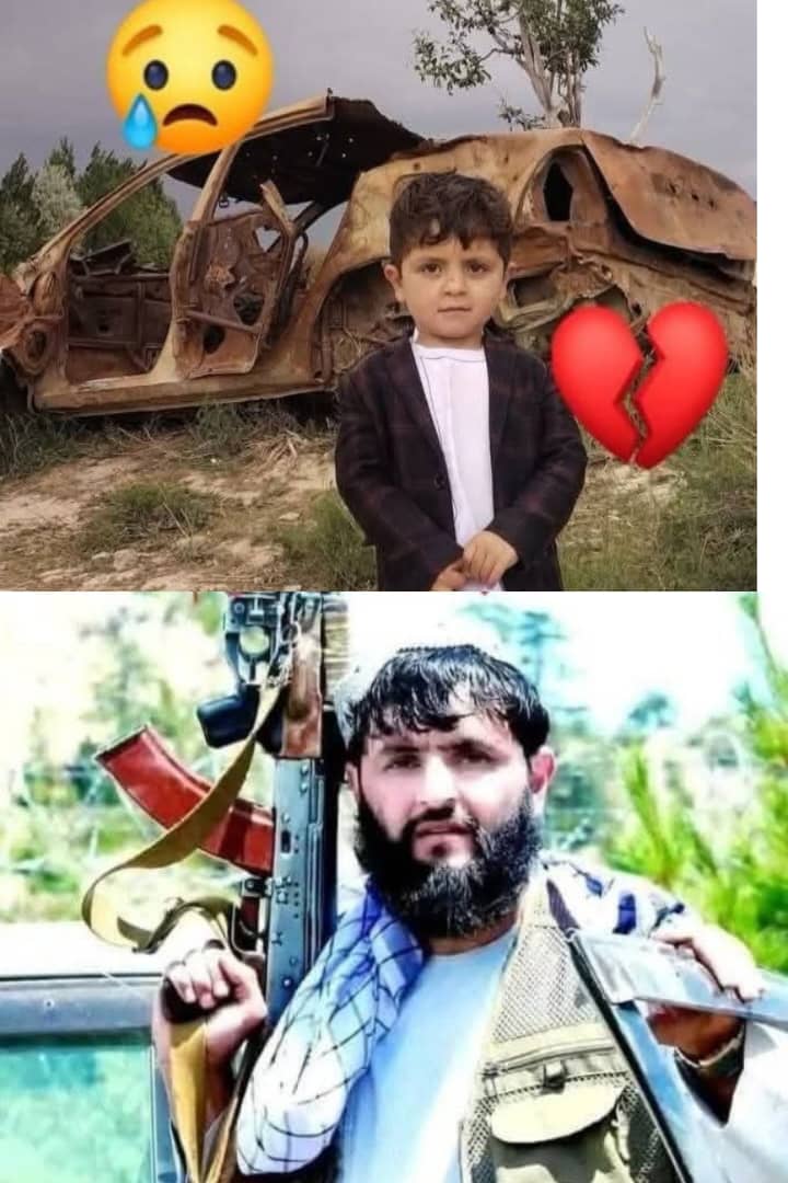 *پلار یې په همدې موټر کې خپله حسېنه دنګه ځواني کباب کړه.*
*محمد د خپل پلار له مشهد سره انځور اخلي، البته پوهېږي نه چې دلته زما د ژوند ټول خواږه قربان شوي 😭💔*
*شهید عبدالله جان تقبله الله*