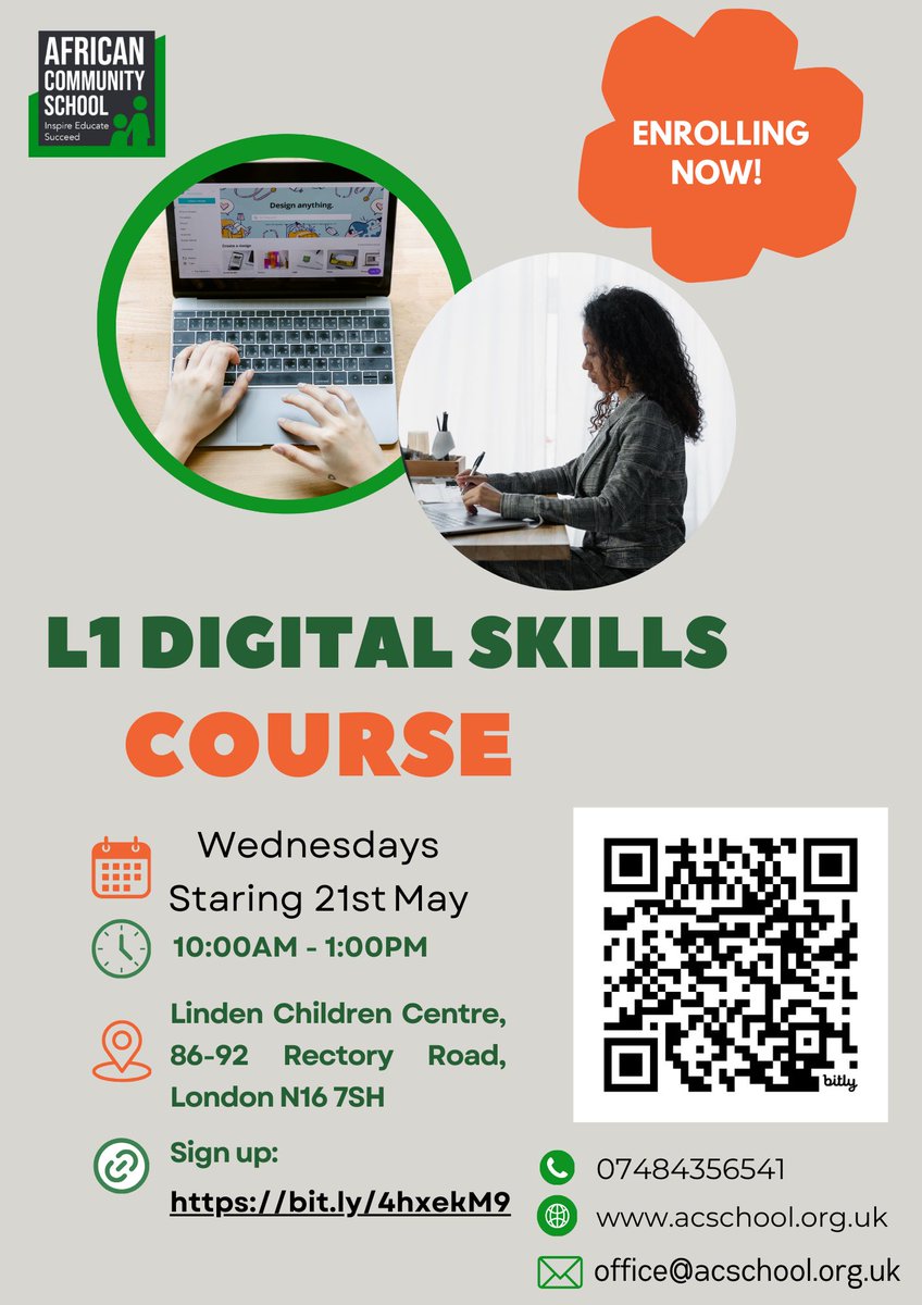 📣 Join us for an accredited qualification in Digital Skills in E3/L1!