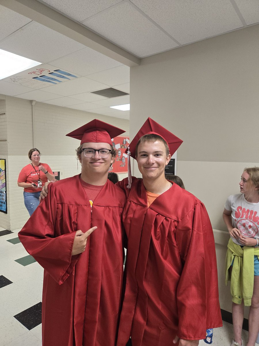 I love this day. Senior night at the ballpark and Senior Stride at the elementary school.  Time goes so fast.   I love you guys!