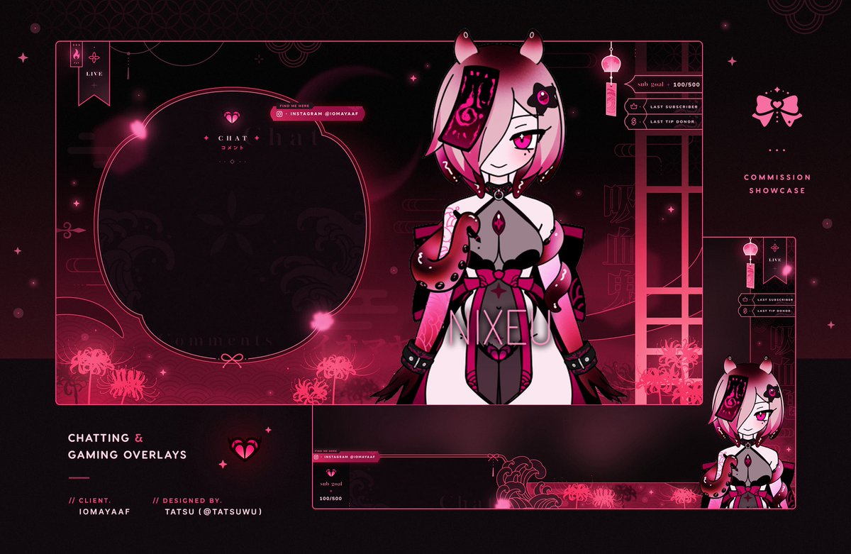 【 overlay set 】      

+ created for @.iomayaaf   ♡  
#VGenComm