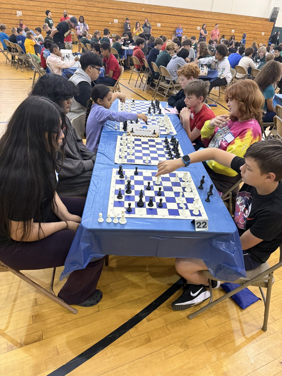 The 3rd Annual Chess Tournament is officially underway! Our students are bringing their A-game—focused, strategic, and ready to compete. The energy is high and the boards are set. <a href="/IPSSchools/">IPS</a> <a href="/IPS_Sci_Coach/">Mary Catherine Dillon</a>