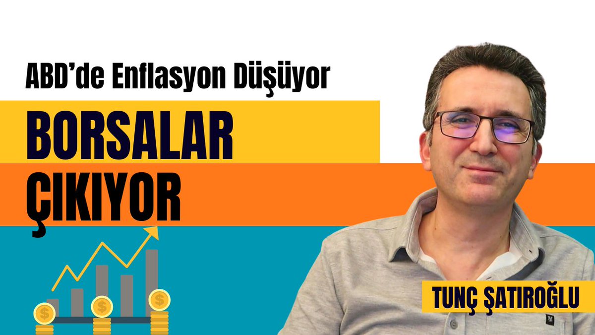 ABD'de Enflasyon Düşüyor, Borsalar Çıkıyor youtu.be/c7CLr3qIR2s