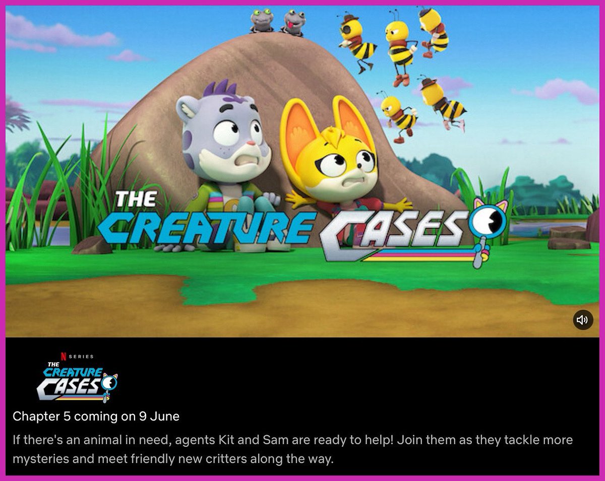 📣Calling all fans of “The Creature Cases”📣
 🚨Set your Netflix reminders 🚨
 Chapter 5 is coming on June 9th!

#thecreaturecases #netflix #animation #cartoon #creaturecases