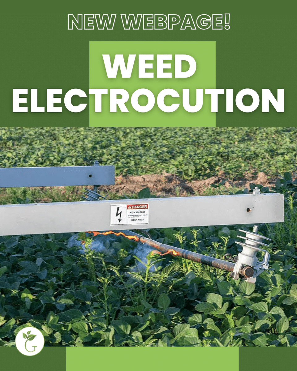 GROW.IWM (@getridofweeds) on Twitter photo Check out GROW’s new Weed Electrocution webpage, which answers six key questions about the expanding industry of electrical weed control!
The page was written by <a href="/Ryan_C_Hamberg/">Ryan Hamberg</a>, with help from <a href="/baccinluisac/">Luisa Baccin</a>, Dr. Marcelo L Moretti, <a href="/MBagavathiannan/">Muthu Bagavathiannan</a>, and <a href="/LynnSosnoskie/">🇨🇦🇺🇸 Lynn Sosnoskie 🇺🇸🇨🇦</a>.
See it Check out GROW’s new Weed Electrocution webpage, which answers six key questions about the expanding industry of electrical weed control!
The page was written by <a href="/Ryan_C_Hamberg/">Ryan Hamberg</a>, with help from <a href="/baccinluisac/">Luisa Baccin</a>, Dr. Marcelo L Moretti, <a href="/MBagavathiannan/">Muthu Bagavathiannan</a>, and <a href="/LynnSosnoskie/">🇨🇦🇺🇸 Lynn Sosnoskie 🇺🇸🇨🇦</a>.
See it