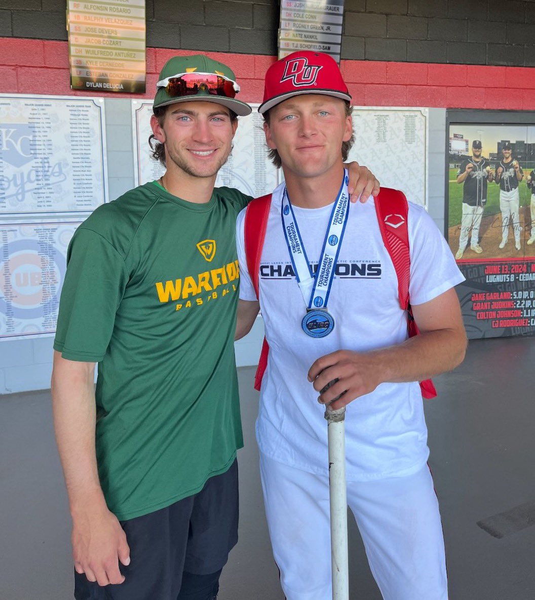 DCC Baseball (@dccbaseball1) on Twitter photo CC alum were everywhere during the <a href="/GLIACsports/">GLIAC</a> baseball championship as <a href="/DU_BSBALL/">Davenport Baseball</a> took home the title defeating <a href="/waynestbaseball/">Wayne State Baseball</a>! Pictured below are Reagan Paulina and Ian Dixon
Also in on action <a href="/connorapligian_/">Connor Apligian</a> <a href="/BlakitaBrady/">Brady Blakita</a> <a href="/BraylonLaroo/">Braylon Laroo</a> CC alum were everywhere during the <a href="/GLIACsports/">GLIAC</a> baseball championship as <a href="/DU_BSBALL/">Davenport Baseball</a> took home the title defeating <a href="/waynestbaseball/">Wayne State Baseball</a>! Pictured below are Reagan Paulina and Ian Dixon
Also in on action <a href="/connorapligian_/">Connor Apligian</a> <a href="/BlakitaBrady/">Brady Blakita</a> <a href="/BraylonLaroo/">Braylon Laroo</a>