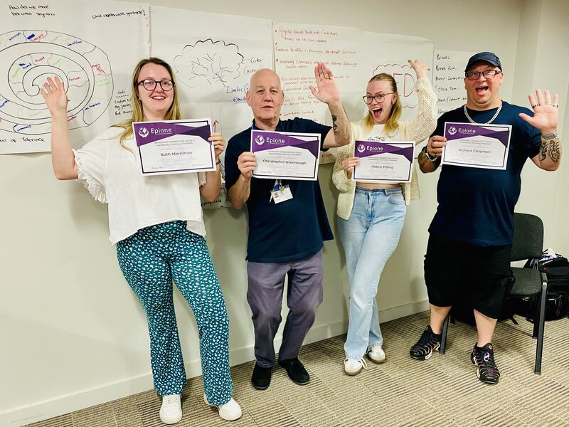 👏 Huge congratulations to the incredible team at WithYou Wigan for successfully completing our Rachael Moss led Train the Trainer programme! 🎉 🥳 

Your authentic dedication, passion, and commitment to trauma-informed practice are amazing 👏🏽 

Excited to see the ripple effect