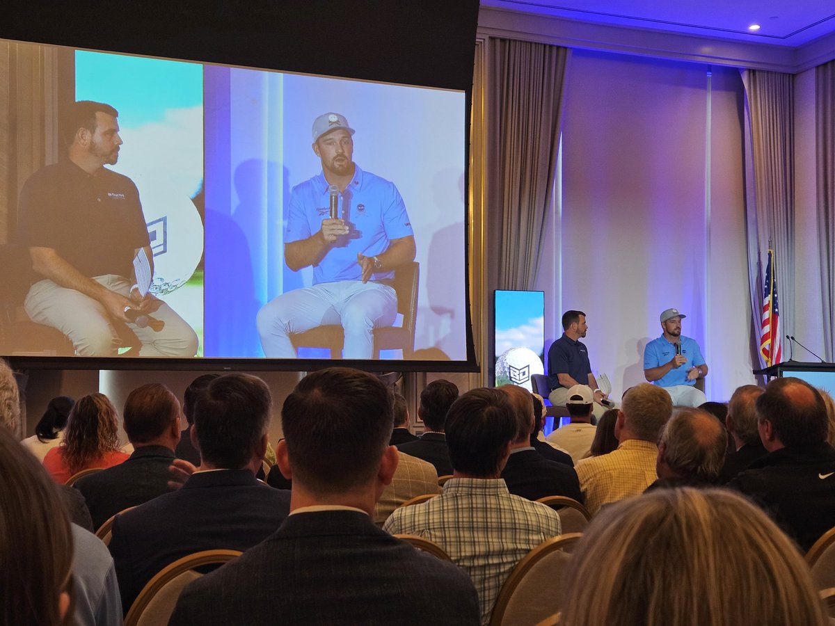 Larken Egleston (@larken) on Twitter photo Great way to start the morning and kick off <a href="/PGAChampionship/">PGA Championship</a> week in #CLT by hearing from <a href="/brysondech/">Bryson DeChambeau</a> at the <a href="/HoodHargett/">Hood Hargett</a> Breakfast Club. Great way to start the morning and kick off <a href="/PGAChampionship/">PGA Championship</a> week in #CLT by hearing from <a href="/brysondech/">Bryson DeChambeau</a> at the <a href="/HoodHargett/">Hood Hargett</a> Breakfast Club.