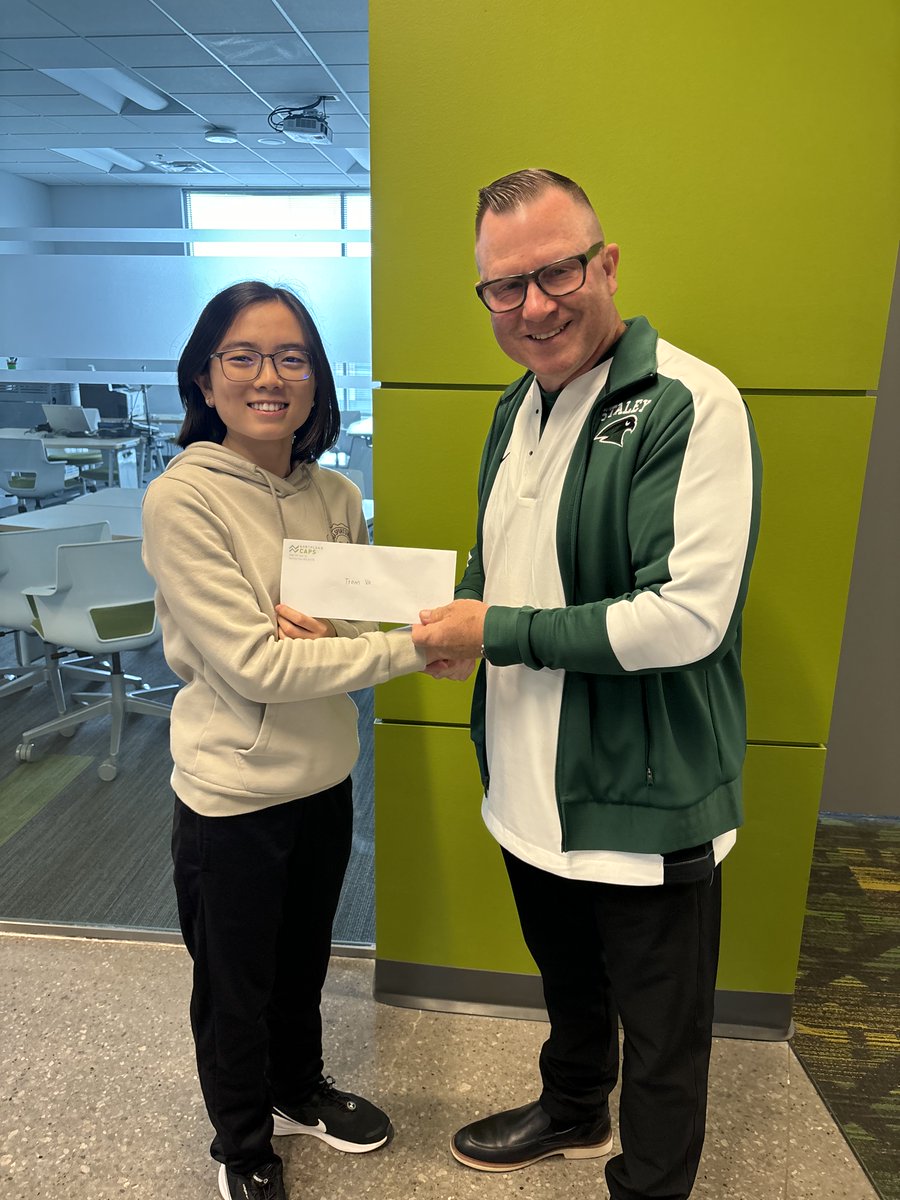 💻 Meet Tram Vo — a standout NCAPS Associate and scholarship recipient blazing a trail in tech!
Tram spent this year gaining hands-on experience through an impressive internship at Oracle, where she explored the world of innovation and enterprise technology. 
<a href="/SHSFalcons/">Staley High School</a> <a href="/Oracle/">Oracle</a>