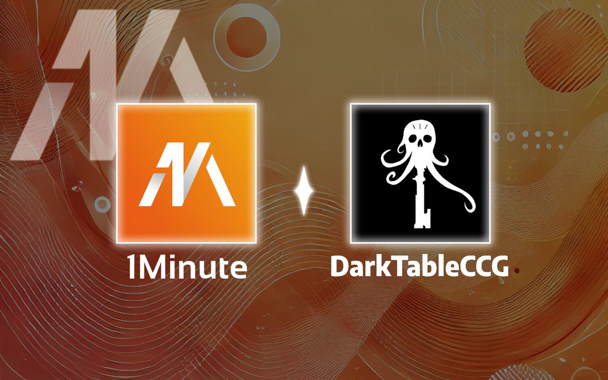 1Minute Web3 (@1minuteweb3) on Twitter photo We're excited to announce our collaboration with <a href="/DarkTableCCG/">DarkTableCCG</a> 🤝
Dark Table CCG is the world's first cross-collectible (C2) card game powered by the <a href="/Somnia_Network/">Somnia - a Fully Onchain World</a>
Only 1007 “Under the Table” passes exist.
Join our discord to learn more! We're excited to announce our collaboration with <a href="/DarkTableCCG/">DarkTableCCG</a> 🤝
Dark Table CCG is the world's first cross-collectible (C2) card game powered by the <a href="/Somnia_Network/">Somnia - a Fully Onchain World</a>
Only 1007 “Under the Table” passes exist.
Join our discord to learn more!