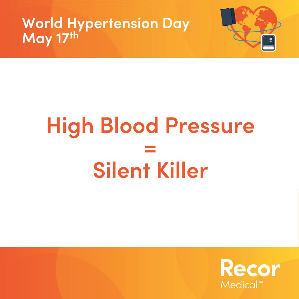 Did you know that 1 in 2 adults have high blood pressure and don’t even know it? (1)

It’s the most common chronic condition worldwide, yet it’s often invisible.

No symptoms. Big risks. Get Checked. Know Your Numbers.

#worldhypertensionday