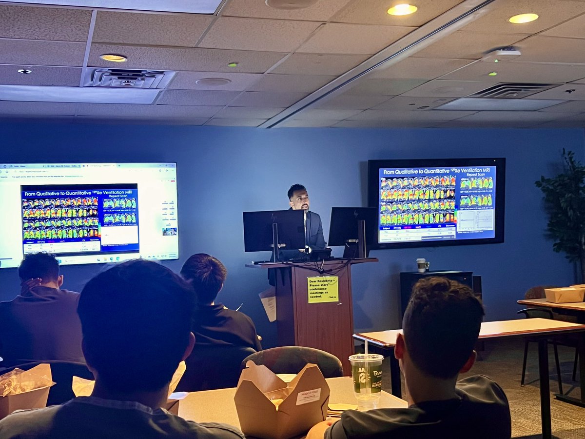JMammarappallil's tweet image. Grand Rounds in your hometown, what an honor! Huge 🙏🏾 to @LoyolaMedMD Radiology and Pulmonary Depts for the invite 👨🏽🏫. Weather in Chicago 🌃 was fantastic! ☀️Awesome Radiology residents @ Loyola Medicine Thank you @DanDilling ! 🩻🫁🫀@DukeRadiology