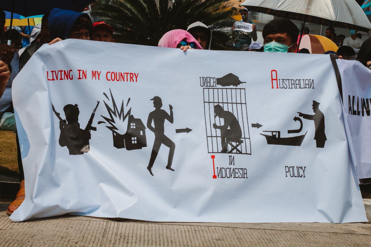 #End13YearsInLimbo_Indonesia
Hazara Refugees are dying in your country Indonesia, please don’t keep silent anymore