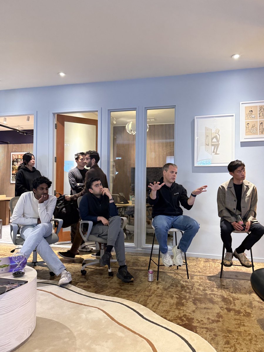 Conviction (@conviction) on Twitter photo Getting hype for Embed Demo Day with founder/angel preview.
Classic <a href="/johnolilly/">John Lilly</a> expression 🙌
🙏<a href="/ivanhzhao/">Ivan Zhao</a> <a href="/polynoamial/">Noam Brown</a> <a href="/shyamalanadkat/">shyamal</a> <a href="/tuhinone/">Tuhin Srivastava</a> for helping Getting hype for Embed Demo Day with founder/angel preview.
Classic <a href="/johnolilly/">John Lilly</a> expression 🙌
🙏<a href="/ivanhzhao/">Ivan Zhao</a> <a href="/polynoamial/">Noam Brown</a> <a href="/shyamalanadkat/">shyamal</a> <a href="/tuhinone/">Tuhin Srivastava</a> for helping