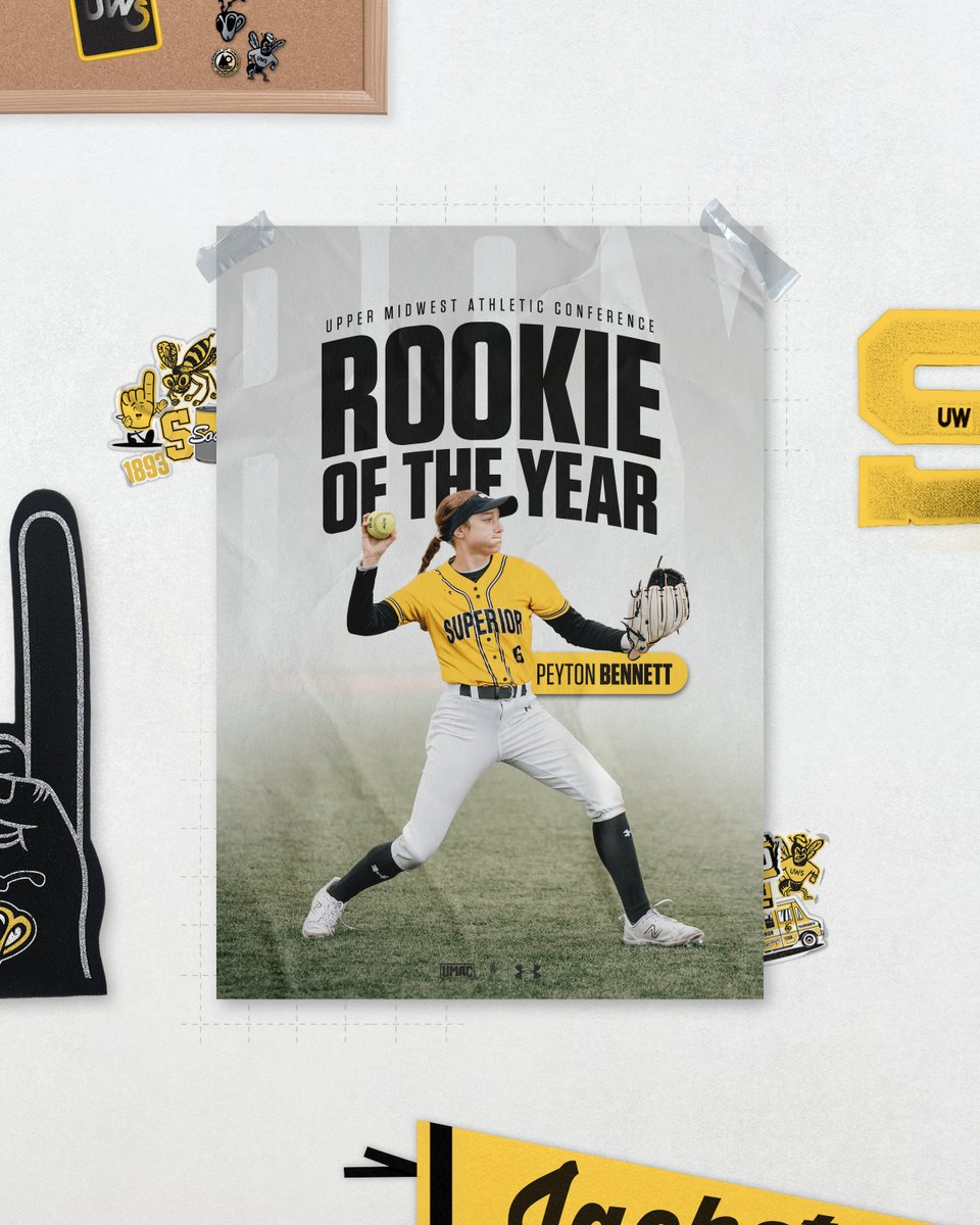 BREAKING: Peyton Bennett has been named the UMAC Rookie of the Year.

Read: bit.ly/4j6APYf

#WeAreSuperior
