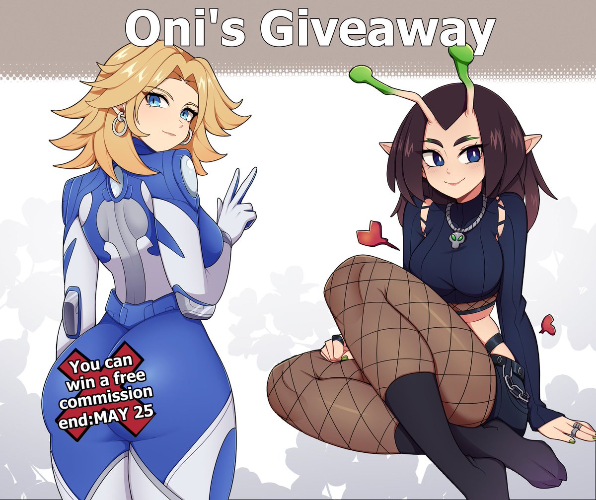 Io wanted to open a little giveaway 🖌️

To enter:

▫️Follow me
▫️Like and Retweet this post
▫️Comment with your OC or a famous character.

🏆 PRIZE: 1 free commission. full body or thigh up. You will be free to choice 

Ends May 25!