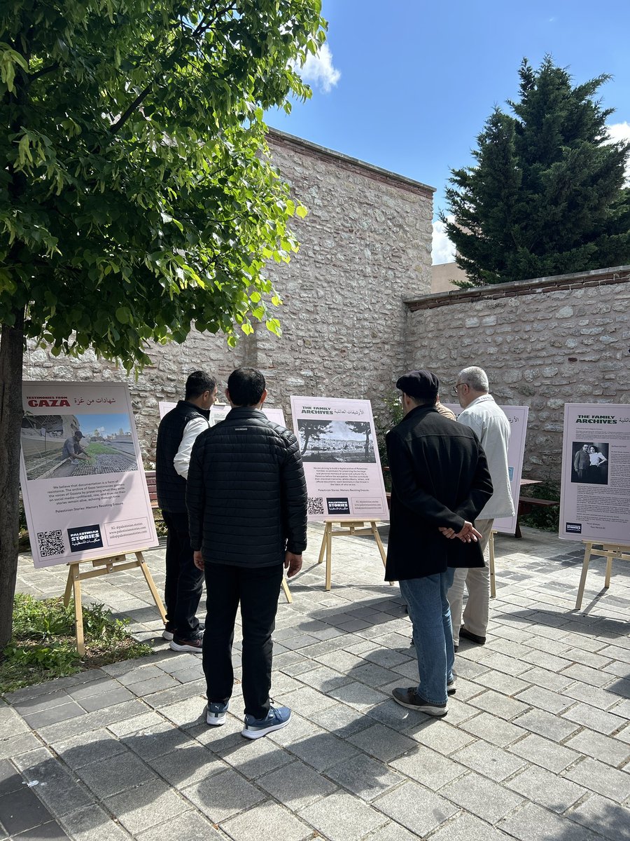 *Silinmeye Direnen Hafıza* başlıklı, Filistinli ailelerin arşivlerinden oluşan belge ve fotoğraflarla Filistin’in toplumsal hafızasına tanıklık ettiğimiz sergimize katılan herkese teşekkür ederiz🌻