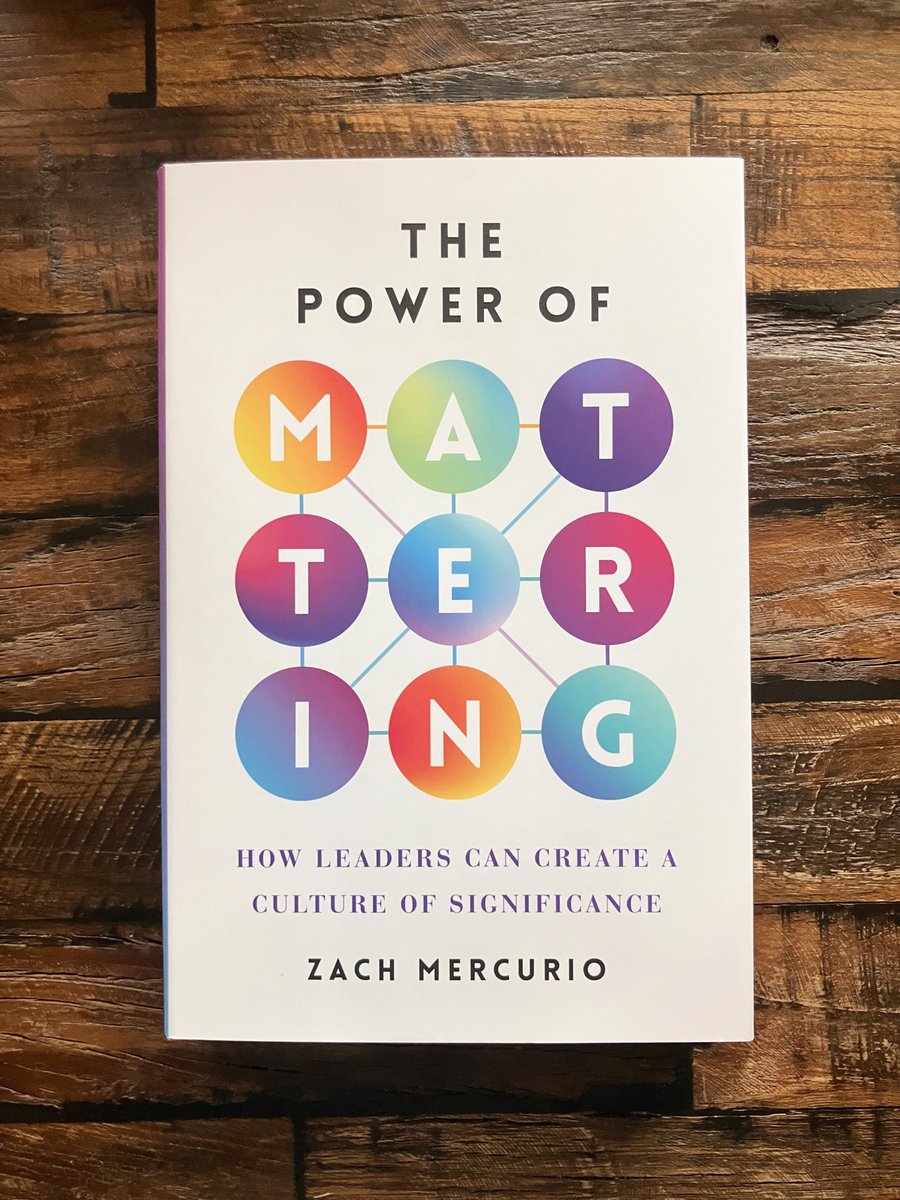 It's here. "The Power of Mattering" is out in the world. 

We aren't facing a "disengagement crisis" or a "loneliness epidemic." What we're really facing is a mattering deficit. 

More people than ever report feeling unseen, unheard, and unvalued by those around them, especially