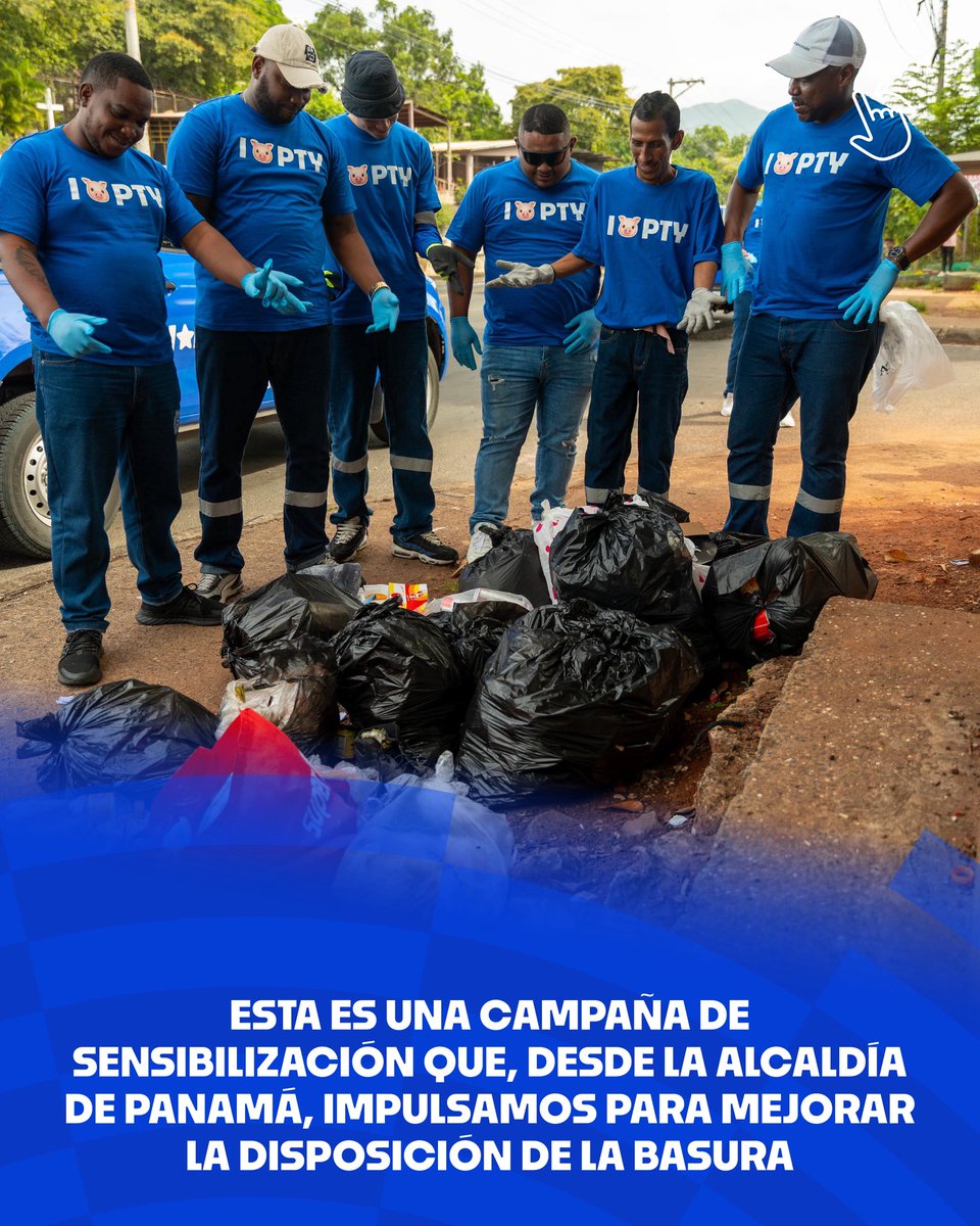 Panamaalcaldia's tweet image. Un paliativo que estamos brindando para apoyar a nuestros amigos de la Autoridad de Aseo. No es mi basura, pero si es mi ciudad.