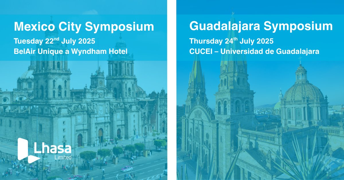 We’re excited to announce that this year’s #Mexico Symposium will take place in two vibrant cities!

📍 Choose your preferred location:
 • Tuesday 22nd July – Mexico City buff.ly/RFOMQYn 
 • Thursday 24th July – #Guadalajara buff.ly/J8pBPe0

#CiudadDeMéxico