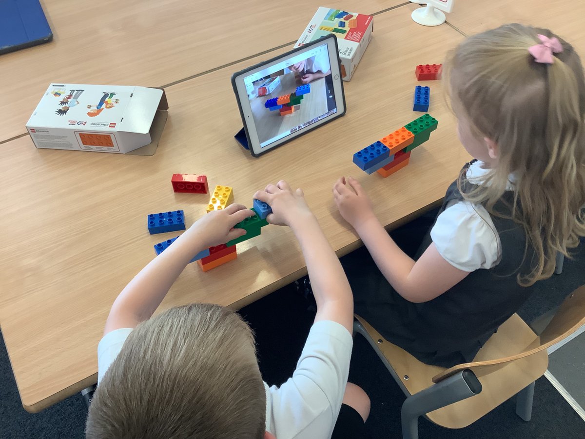 JHP_SnCN_SanCN's tweet image. P1a were learning to create a set of clear instructions. We used Lego to build a structure. Next, we took photos as we broke our creation apart piece at time. We then swapped iPads and followed a different set of photo instructions to build something new! #STEM #WorldofWorkWeek