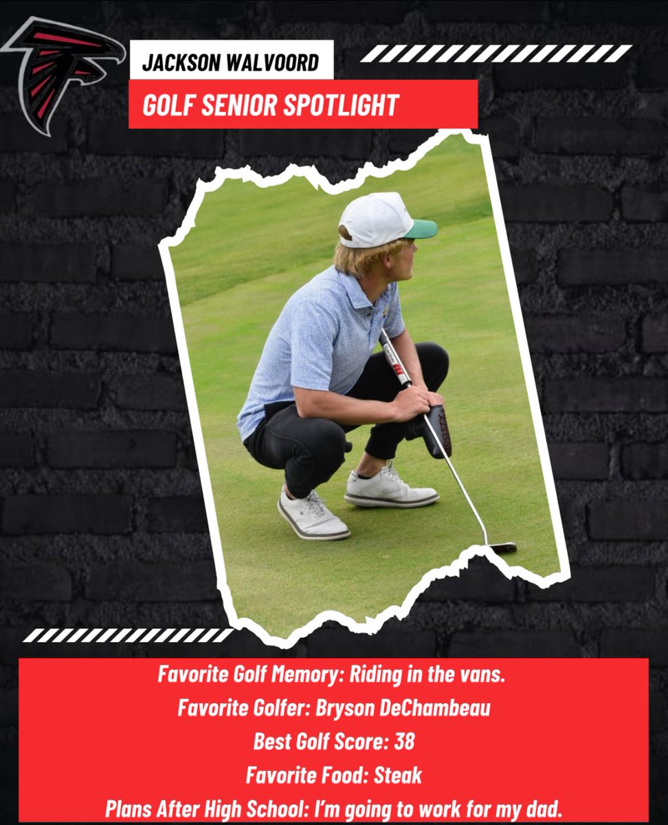 Senior Spotlight today is for Jackson Walvoord. Jackson has been a reliable varsity player for us the last two years. Excited to see him finish the year strong! #bluecollar