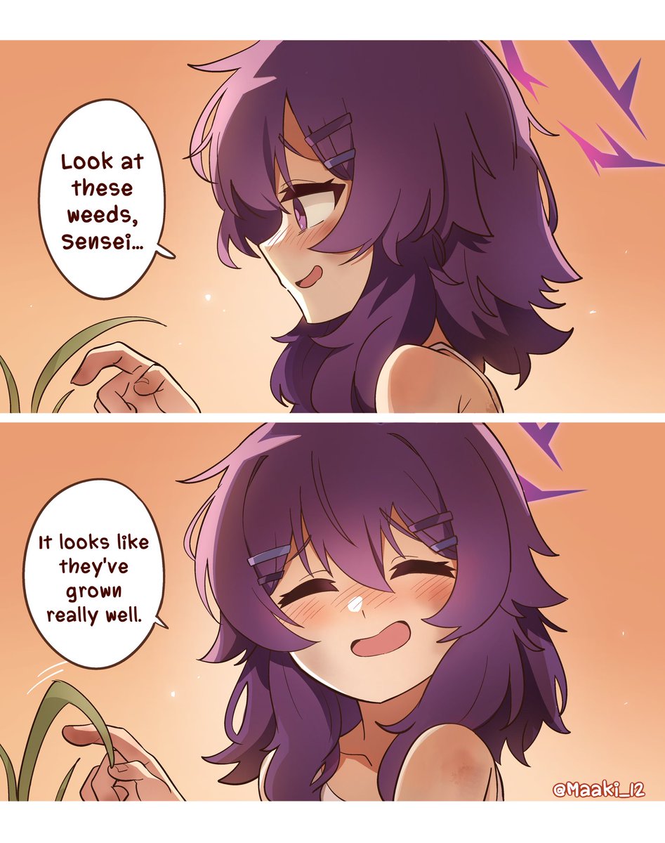 Maaki_12's tweet image. 🌱

#ブルーアーカイブ  #ブルア