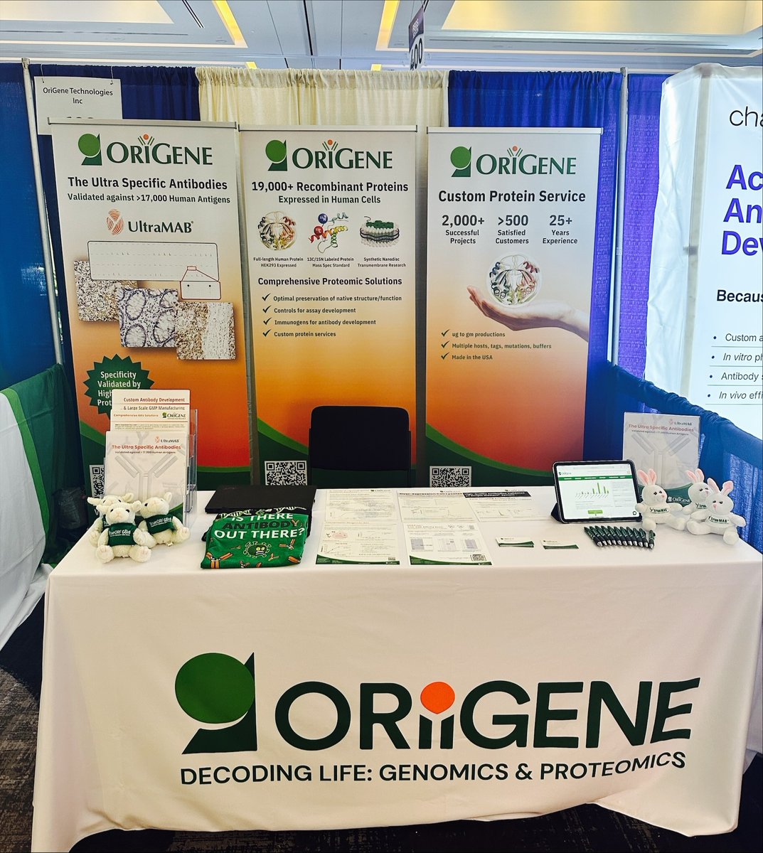 We are excited to meet you at the 21st #PEGS summit. 

Stop by booth #608 to meet the OriGene team and learn how we can support your antibody and recombinant protein needs!
