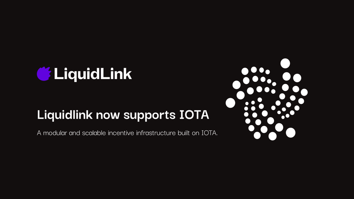 LiquidLink now supports IOTA - move!

#IOTA #SUI #MOVE