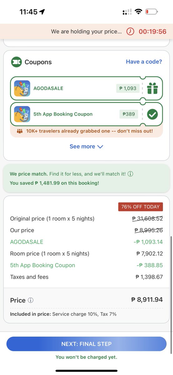 yeoljh's tweet image. skl may travel hack ako since may mga manonood sainyo internationally ng concerts &gt;&lt;
instead of booking your hotel directly from agoda mobile/website app
search up your hotel first through google maps then select niyo yung agoda option then ireredirect kayo to the agoda site