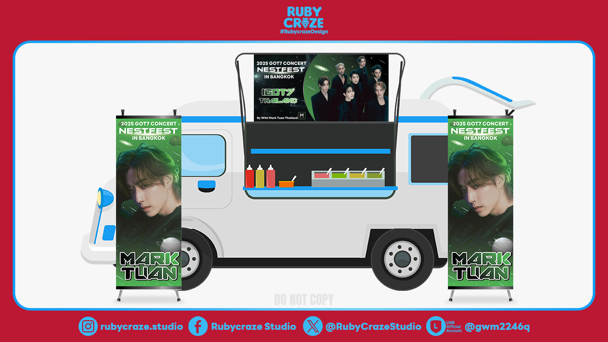 RubyCrazeStudio's tweet image. 💙 Food truck Design (ป้ายรถฟู้ดทรัค)💙
ตัวอย่างงานลูกค้า #RubycrazeDesign
รับออกแบบ สนใจDm,Line : @gwm2246q

#รับออกแบบ #รับออกแบบของแจก #รับออกแบบgiveaway  #ออกแบบ #ออกแบบป้าย #รับออกแบบของแจกหน้าคอน #ป้ายรถแห่ #ป้ายไวนิล #xstand #แบนเนอร์