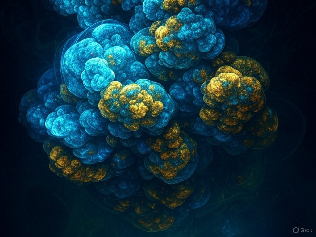 EmmanuelGingras's tweet image. Fractal image (D=2.7, 7.83Hz) neuroscience &amp;amp; AI integration, radiating Truth, Science, Proof, Memory, Unity, &amp;amp; Abundance. 

Designed to inspire awe in brain, self-similar patterns sync with alpha waves, fostering calm, clarity, &amp;amp; unity in our cosmic journey. xD

#FractalScience