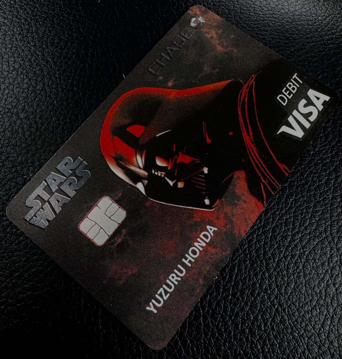 CHASEのデビットカード、

apple payもこの柄だし、たまらん