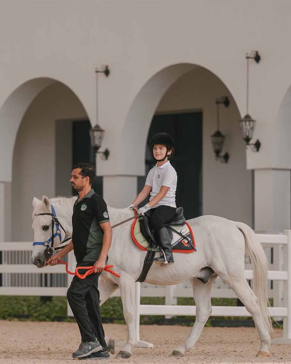 At Pony Camp, every ride is a new adventure, filled with joy, laughter, and memories that will last a lifetime!

في معسكر المهور، كل جولة هي بمثابة مغامرة جديدة حافلة بالمرح 
والمتعة والذكريات التي لا تنسى!

#ADEC #AbuDhabiEquestrianClub #AbuDhabi #InAbuDhabi #horses