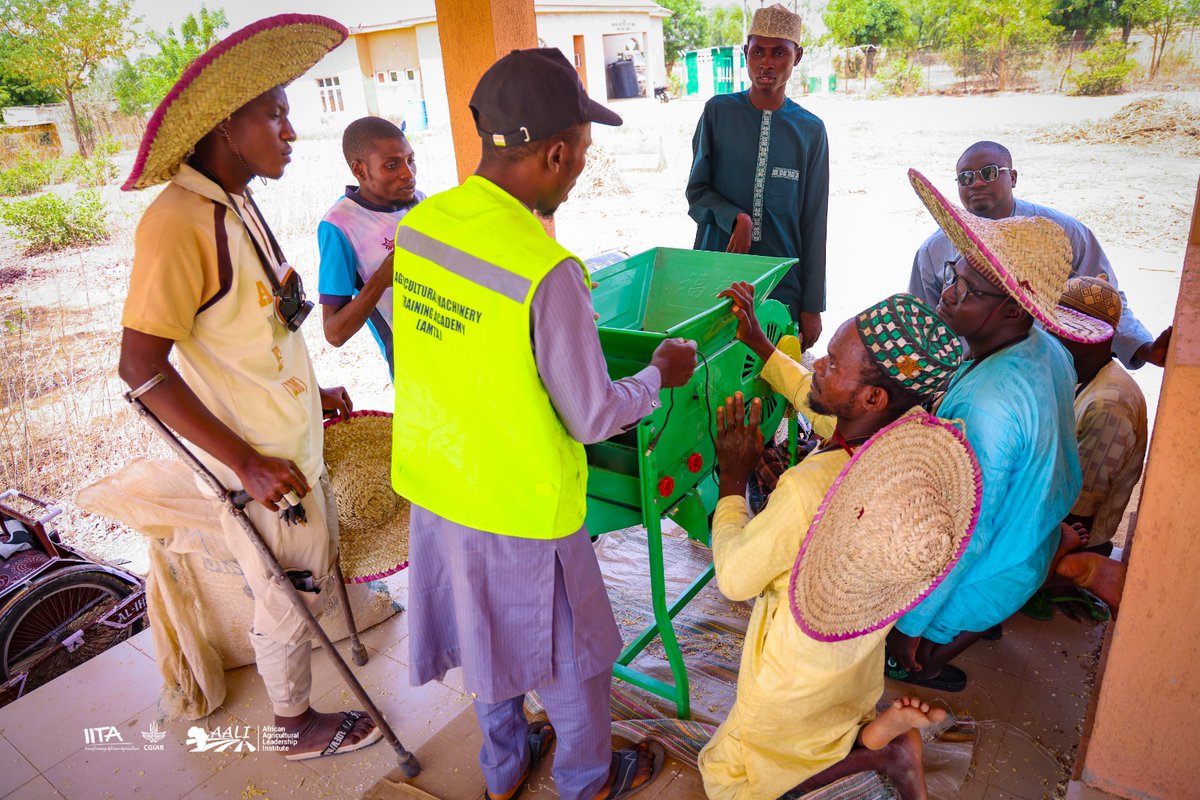 #Nigeria 🇳🇬 | Promoting disability inclusion in the scaling up of agricultural technologies🚜🌱

With <a href="/IITA_CGIAR/">IITA</a>  I-Youth and Mastercard Fondation, we empower people living with disabilities to become players in the mechanization value chain.

<a href="/IITA_CGIAR/">IITA</a>  <a href="/ATARDC/">Agenda de la Transformation Agricole - RDC</a>