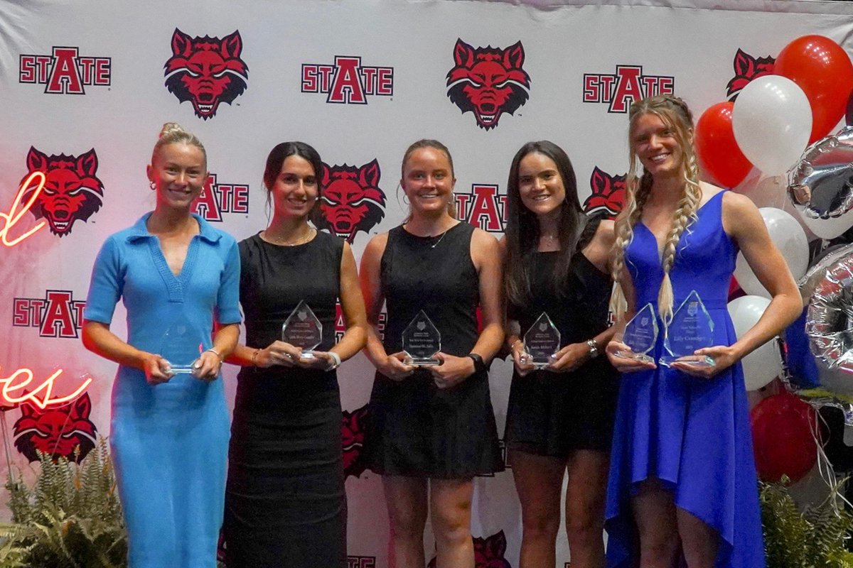 AStateTennis's tweet image. GREAT night at our end-of-season awards banquet Friday night!
#WolvesUp