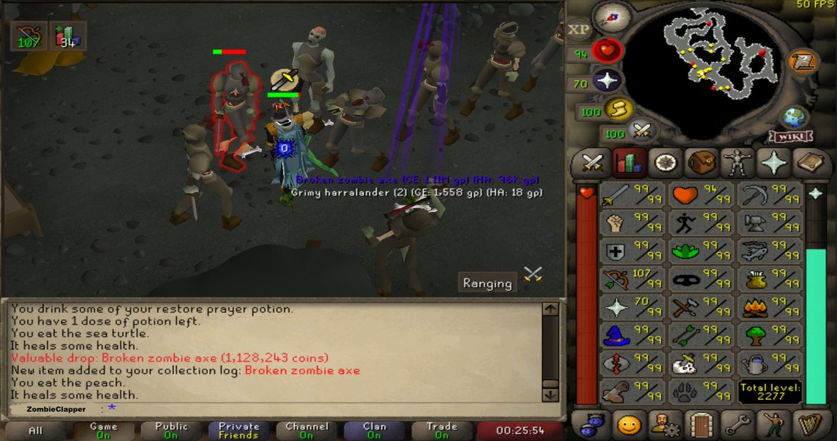 B_AWSOME's tweet image. Was catching up with some quests
since the Max cape lock in
&amp;amp; RNG pulled through with this little drop

#RNGBlessed
#OSRS