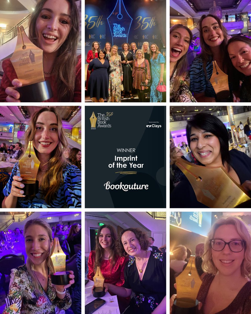 bookouture (@bookouture) on Twitter photo We’re still smiling!!! 😀 IMPRINT OF THE YEAR at the #BritishBookAwards! 💫
Thank you again to our incredible team and the amazing authors and readers who make Bookouture so special! ❤️<a href="/thebookseller/">The Bookseller</a> #Nibbies We’re still smiling!!! 😀 IMPRINT OF THE YEAR at the #BritishBookAwards! 💫
Thank you again to our incredible team and the amazing authors and readers who make Bookouture so special! ❤️<a href="/thebookseller/">The Bookseller</a> #Nibbies