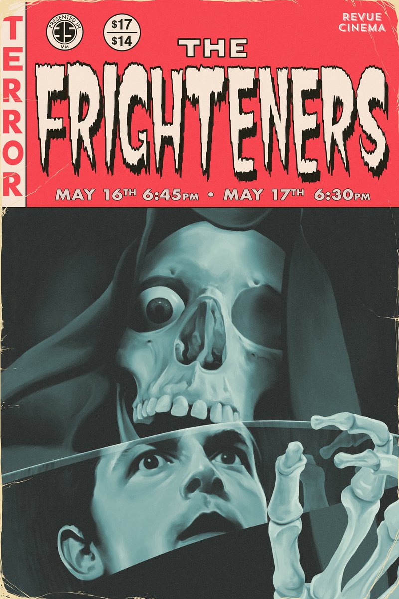 Ben Turner (@bturnerinfo) on Twitter photo This Friday and Saturday, the <a href="/RevueCinema/">Revue Cinema</a> is screening the cult classic THE FRIGHTENERS! In 35mm!
I absolutely loved creating the poster for this one!
There are still some tickets left, go treat yourself:
revuecinema.ca/films/revue-ev⊠This Friday and Saturday, the <a href="/RevueCinema/">Revue Cinema</a> is screening the cult classic THE FRIGHTENERS! In 35mm!
I absolutely loved creating the poster for this one!
There are still some tickets left, go treat yourself:
revuecinema.ca/films/revue-evâŠ