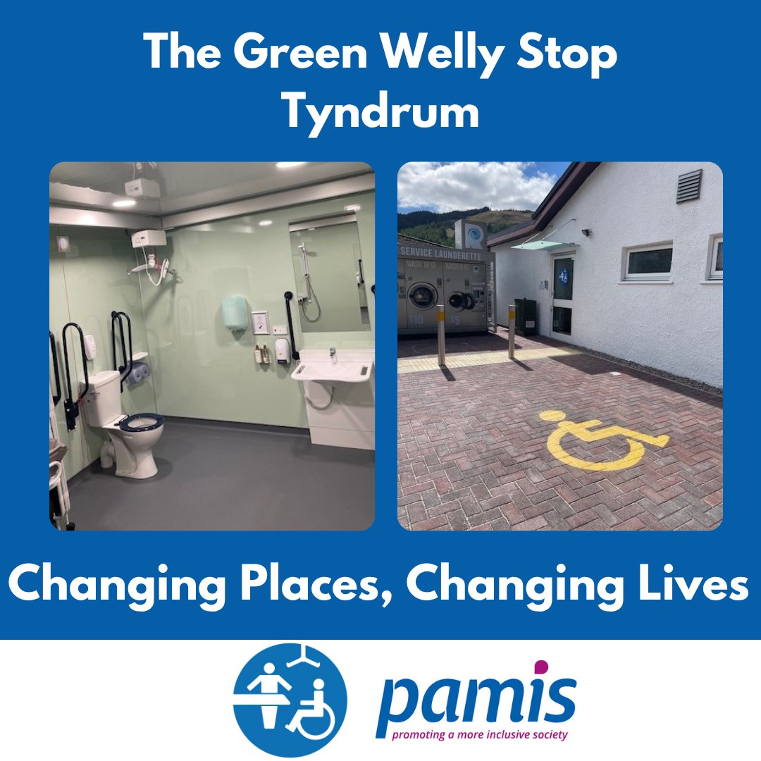Changing Places UK (@changingplaceuk) on Twitter photo The Changing Places toilet at <a href="/TheGreenWelly/">The Green Welly Stop</a>, Tyndrum is now open!
Find it here: changing-places.org/find?toilet=36…
Big thanks to <a href="/therealfoodcafe/">The Real Food Cafe</a> Sarah Heward & <a href="/TIGtyn21/">Tyndrum Infrastructure Group</a> for making it happen.
#ChangingPlacesToilet #Tyndrum #TheGreenWellyStop The Changing Places toilet at <a href="/TheGreenWelly/">The Green Welly Stop</a>, Tyndrum is now open!
Find it here: changing-places.org/find?toilet=36…
Big thanks to <a href="/therealfoodcafe/">The Real Food Cafe</a> Sarah Heward & <a href="/TIGtyn21/">Tyndrum Infrastructure Group</a> for making it happen.
#ChangingPlacesToilet #Tyndrum #TheGreenWellyStop