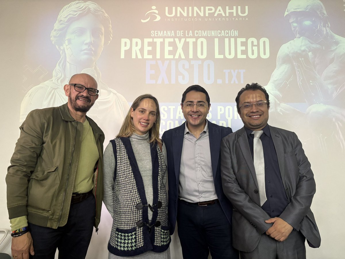 Arranca semana de la comunicación en <a href="/UNINPAHU/">UNINPAHU</a> junto <a href="/ZuluagaCamila/">Camila Zuluaga</a> para hablar de la actualidad del periodismo