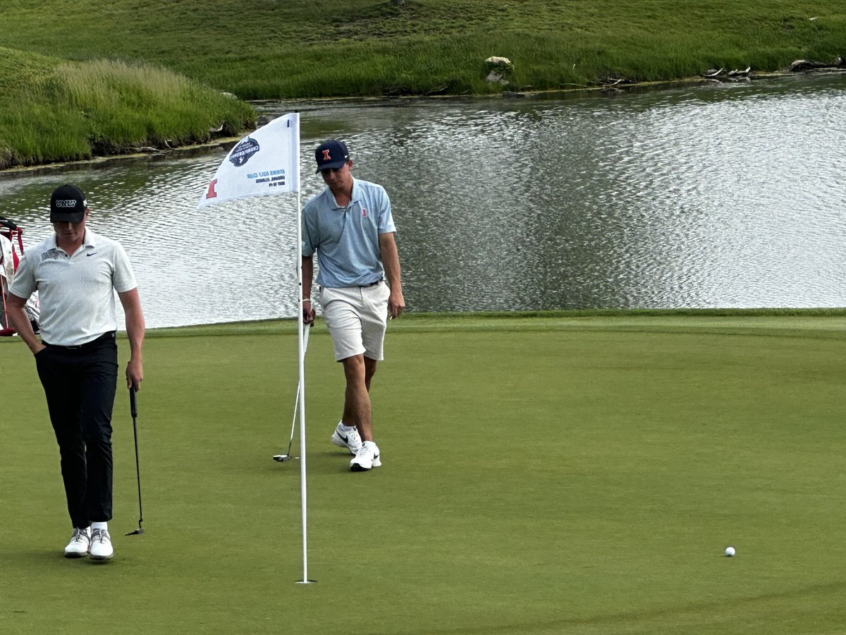 Adeena Balthazor (@balthazoradeena) on Twitter photo Day 2 of NCAA regional at Atkins Golf Course. Illinois currently with the 1 stroke lead. Tune in tonight at 6&10 on <a href="/wandtvnews/">WAND TV News</a> for a recap of the day <a href="/IlliniMGolf/">Illinois Men’s Golf</a> Day 2 of NCAA regional at Atkins Golf Course. Illinois currently with the 1 stroke lead. Tune in tonight at 6&10 on <a href="/wandtvnews/">WAND TV News</a> for a recap of the day <a href="/IlliniMGolf/">Illinois Men’s Golf</a>